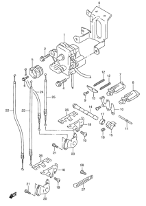 RGV250 Клапан выхлопа