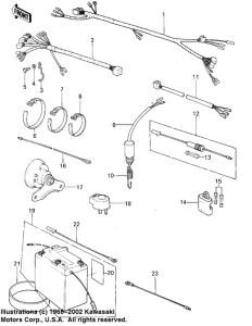 KL250 Электрика