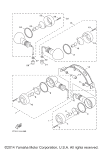 XC50F Поворотники