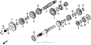 GL500I Трансмиссия