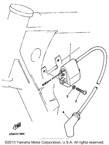 YZ80S (Motocross) Электрика