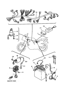 SRX250F ｴﾚｸﾄﾘｶﾙ 1