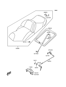 SC250 Сиденье