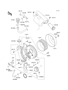 VN800 Воздушный фильтр