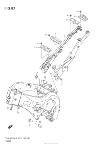 GSX-R1000Z Frame (Gsx-R1000L3 E28)