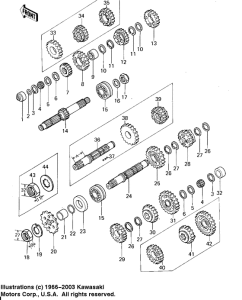 KZ650 Трансмиссия