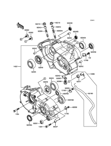  Картер двигателя