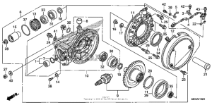 ST1300 (ABS) Final driven gear (st1300a)