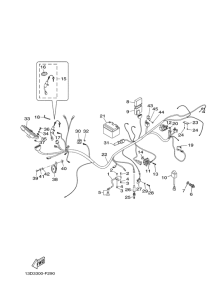 XT125X Электрика 2