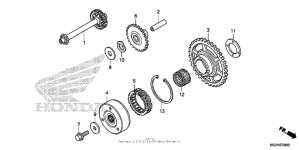  Муфта стартера