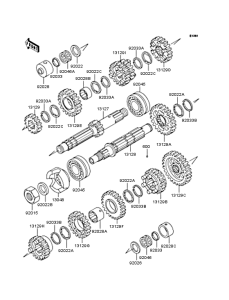 ZL400 Трансмиссия