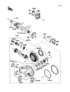 ZG1200 Drive shaft / final gear(1 / 2)