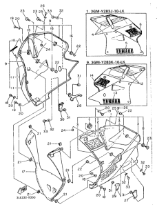 FZR10000 Обтекатель 2