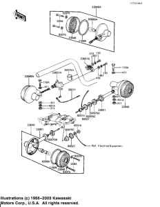 KZ650 Поворотники