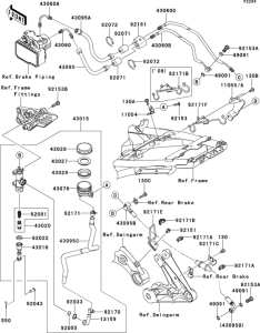 ZG1400 Rear master cylinder(1 / 2)