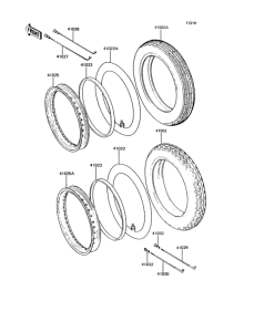 KH125 Покрышки