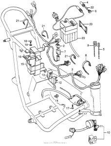 XL70 Wire harness + battery