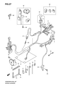 DR200 Жгут проводов