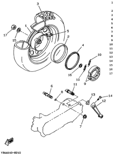 CW50 Переднее колесо