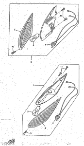 CW50RS Поворотники