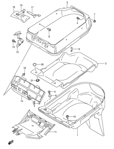 AN250 Багажник для шлема