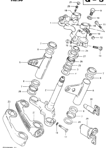 GSX400 Траверса нижняя