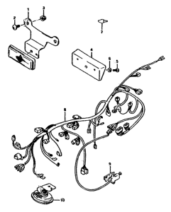 RGV250 Жгут проводов