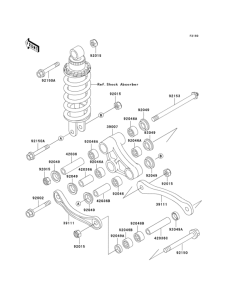 ZX600 Подвеска