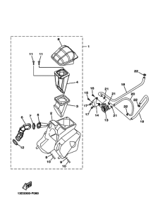 XT125R Впускная система
