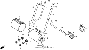 CB125T Канистра осушителя