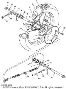  Переднее колесо