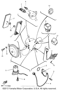 FZR400A Электрика