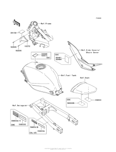 EX250 Лейбл предостережения