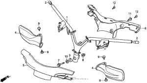 EZ90 Облицовка руля