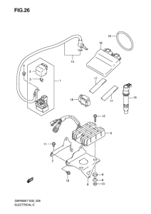 GSF650 Equipo electrico