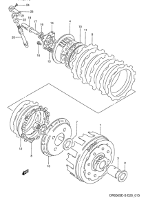 DR650 Бендикс