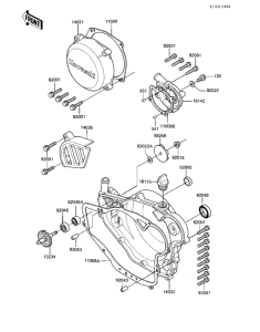  Engine covers / water pump