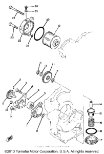 TT250G Масляный насос