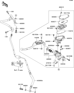 ZG1400 Цилиндр сцепления