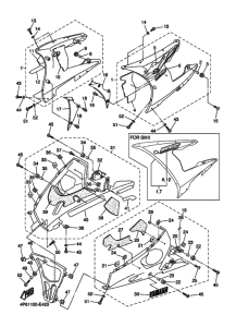 YZF-R6S Cowling comp