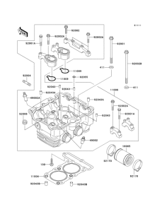 EX250 Головка цилиндров