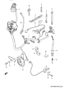 GN125 Жгут проводов