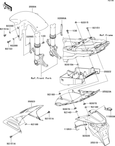 ZX600 Крылья