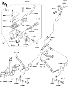 VN2000 Главный тормозной цилиндр