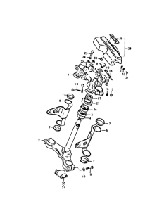 GS1000 Траверса нижняя
