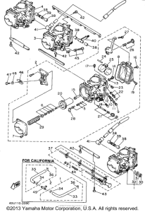 XJ600SGC Карбюратор
