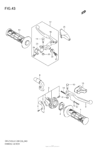  Handle Lever (Dr-Z125Ll3 E28)