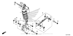  Задние амортизаторы