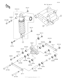 ZR800 Подвеска  /  амортизатор