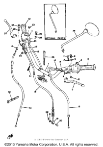 XS400_2F - 1979 Handle - wire